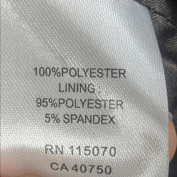 NWOT Nina Leonard Womens Espresso Horizontal Stripe Faux Fur Teddy Jacket Size M - Picture 13 of 15